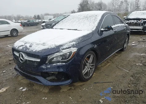 2017 Mercedes-Benz Cla 250 z USA, uszkodzony, nr VIN WDDSJ4EB6HN415478